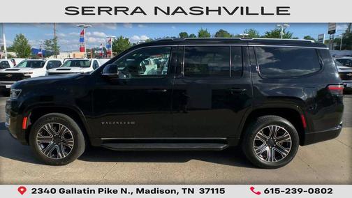 Diamond Black Crystal Pearlcoat 2024 Jeep Wagoneer Series II 4x4