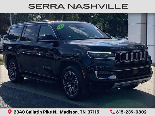 Diamond Black Crystal Pearlcoat 2024 Jeep Wagoneer Series II 4x4