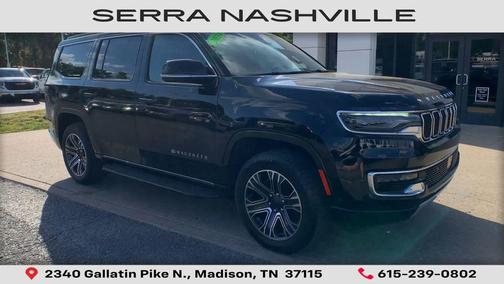 Diamond Black Crystal Pearlcoat 2024 Jeep Wagoneer Series II 4x4