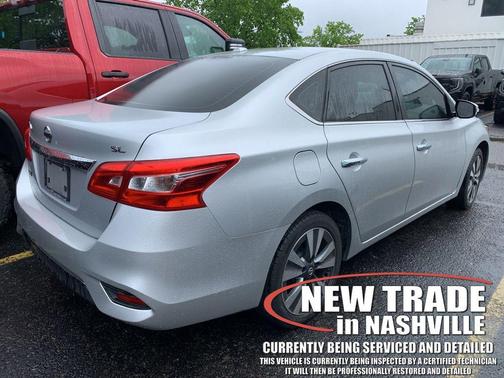 Brilliant Silver 2017 Nissan Sentra SL