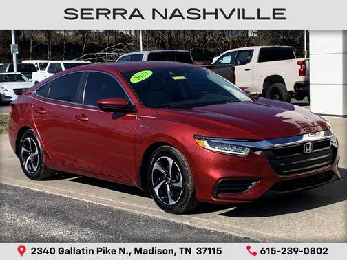 Radiant Red Metallic 2022 Honda Insight EX