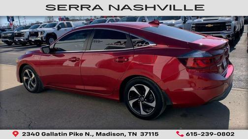 Radiant Red Metallic 2022 Honda Insight EX