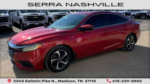 Radiant Red Metallic 2022 Honda Insight EX