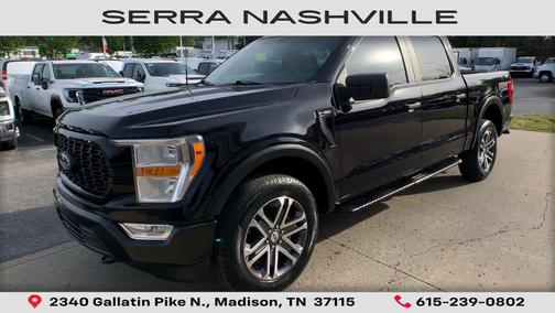 AGATE BLACK METALLIC 2022 Ford F-150 XL