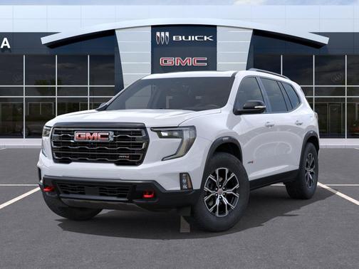 Summit White 2026 GMC Acadia AT4 AWD