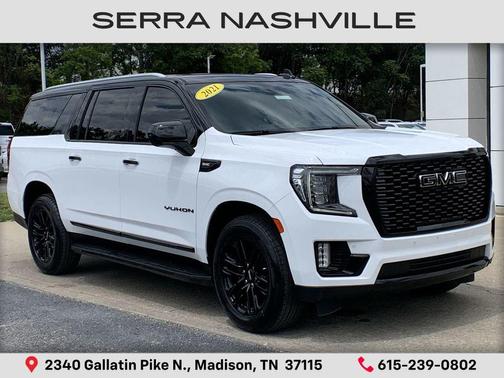 Summit White 2021 GMC Yukon XL SLT