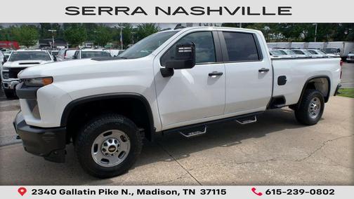 Summit White 2021 Chevrolet Silverado 2500 WT