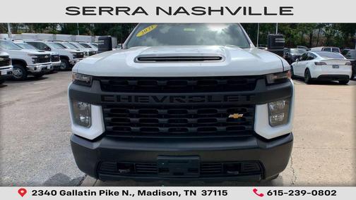 Summit White 2021 Chevrolet Silverado 2500 WT