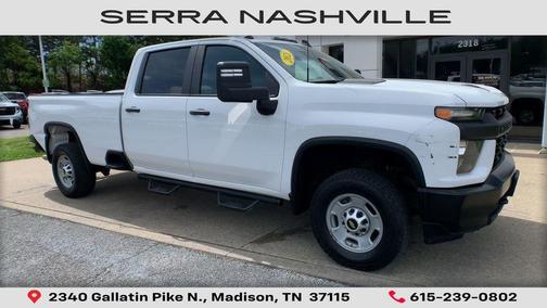 Summit White 2021 Chevrolet Silverado 2500 WT