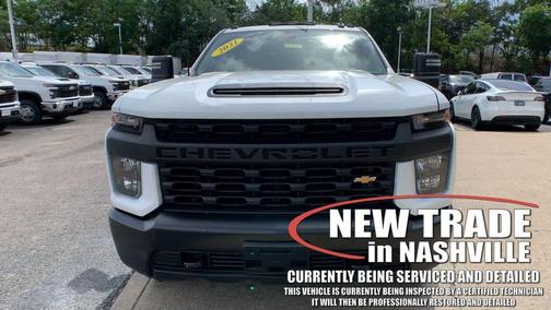 Summit White 2021 Chevrolet Silverado 2500 WT