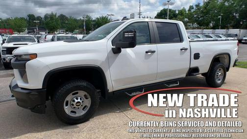 Summit White 2021 Chevrolet Silverado 2500 WT
