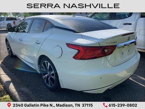 Pearl White 2016 Nissan Maxima 3.5 SV