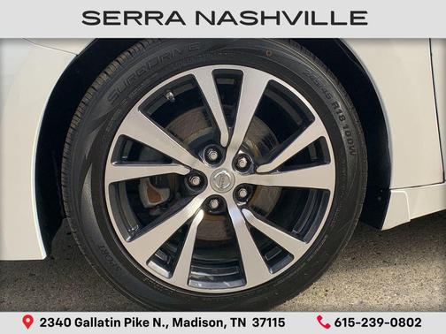 Pearl White 2016 Nissan Maxima 3.5 SV
