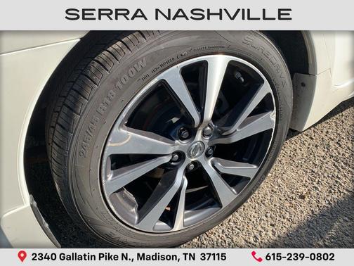 Pearl White 2016 Nissan Maxima 3.5 SV