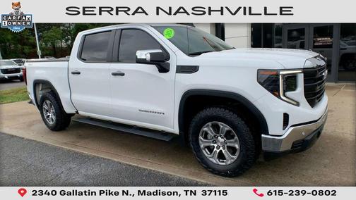 Summit White 2024 GMC Sierra 1500 Pro