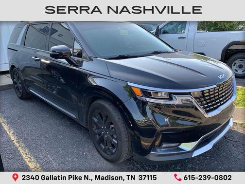 Aurora Black 2022 Kia Carnival SX Prestige