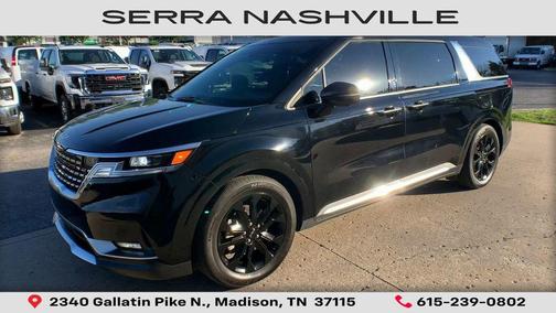 Aurora Black 2022 Kia Carnival SX Prestige