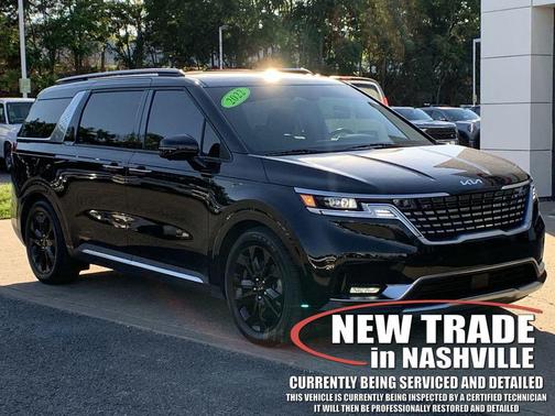 Aurora Black 2022 Kia Carnival SX Prestige