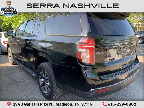 Black 2021 Chevrolet Suburban 4WD Z71