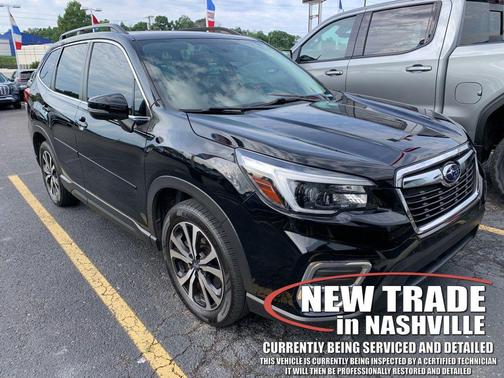 Crystal Black Silica 2021 Subaru Forester Limited