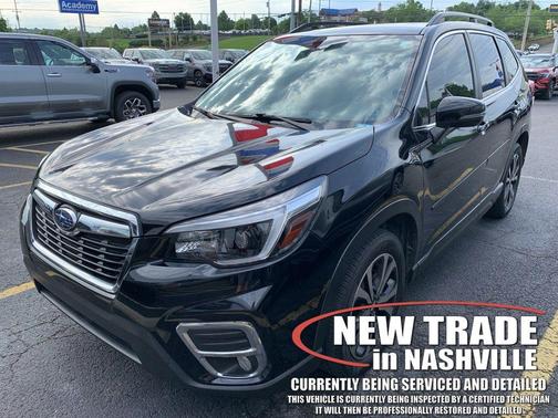 Crystal Black Silica 2021 Subaru Forester Limited