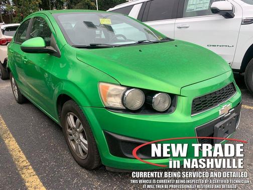 Dragon Green Metallic 2015 Chevrolet Sonic LT