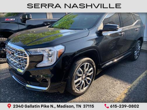 Ebony Twilight Metallic 2022 GMC Terrain Denali