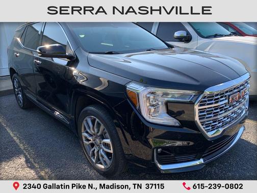 Ebony Twilight Metallic 2022 GMC Terrain Denali