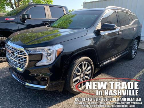 Ebony Twilight Metallic 2022 GMC Terrain Denali