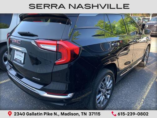 Ebony Twilight Metallic 2022 GMC Terrain Denali