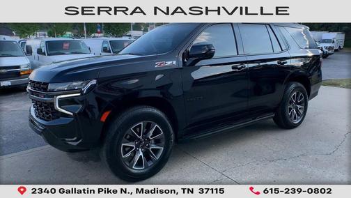 Black 2022 Chevrolet Tahoe 4WD Z71