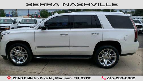 Crystal White Tricoat 2020 Cadillac Escalade Luxury