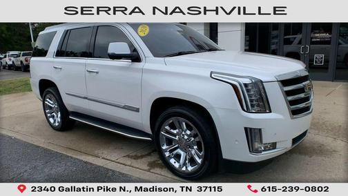Crystal White Tricoat 2020 Cadillac Escalade Luxury