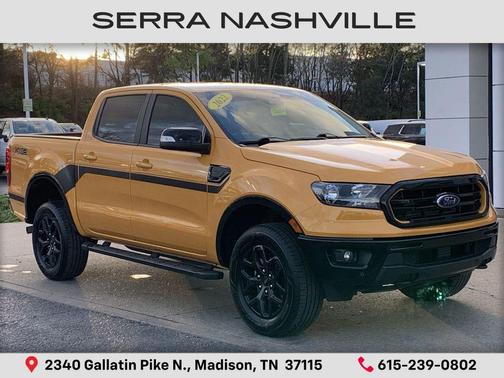 CYBER ORANGE 2022 Ford Ranger LARIAT