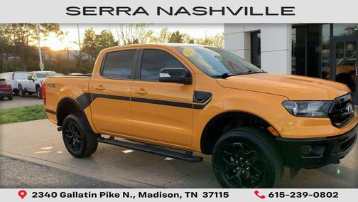 CYBER ORANGE 2022 Ford Ranger LARIAT
