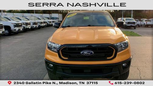 CYBER ORANGE 2022 Ford Ranger LARIAT