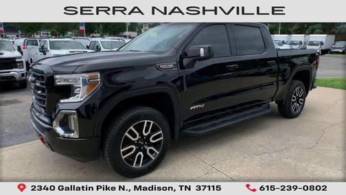 Onyx Black 2021 GMC Sierra 1500 AT4
