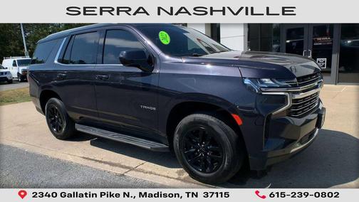 Dark Ash Metallic 2022 Chevrolet Tahoe LT
