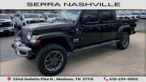 Black Clearcoat 2020 Jeep Gladiator Overland