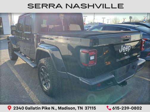 Black Clearcoat 2020 Jeep Gladiator Overland