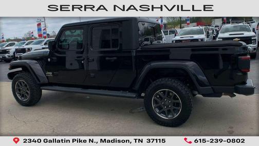 Black Clearcoat 2020 Jeep Gladiator Overland