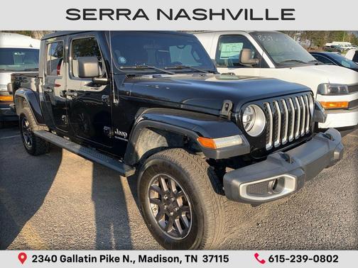 Black Clearcoat 2020 Jeep Gladiator Overland