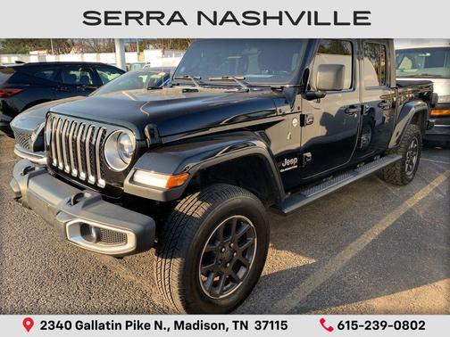 Black Clearcoat 2020 Jeep Gladiator Overland