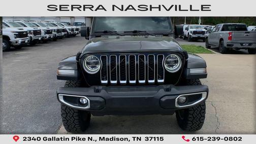 Black Clearcoat 2020 Jeep Gladiator Overland