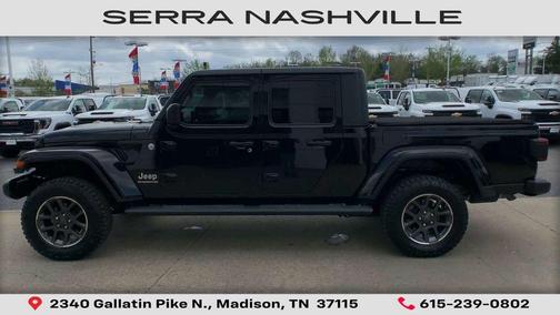 Black Clearcoat 2020 Jeep Gladiator Overland