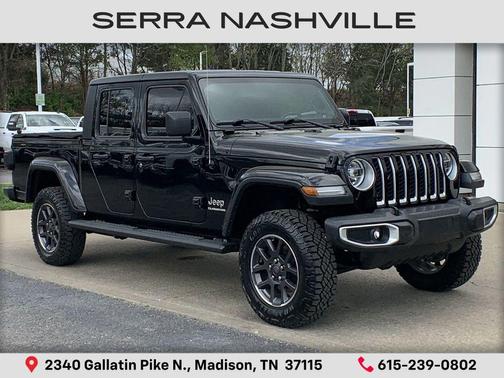 Black Clearcoat 2020 Jeep Gladiator Overland