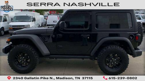 Black Clearcoat 2025 Jeep Wrangler Willys
