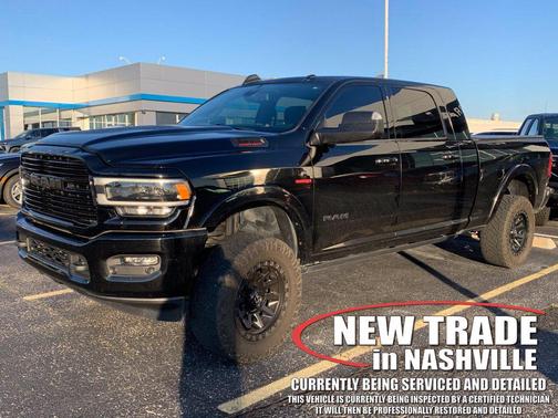 Diamond Black Crystal Pearlcoat 2019 RAM 2500 Laramie Mega Cab 4x4 6'4' Box