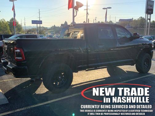 Diamond Black Crystal Pearlcoat 2019 RAM 2500 Laramie Mega Cab 4x4 6'4' Box