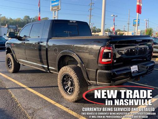 Diamond Black Crystal Pearlcoat 2019 RAM 2500 Laramie Mega Cab 4x4 6'4' Box